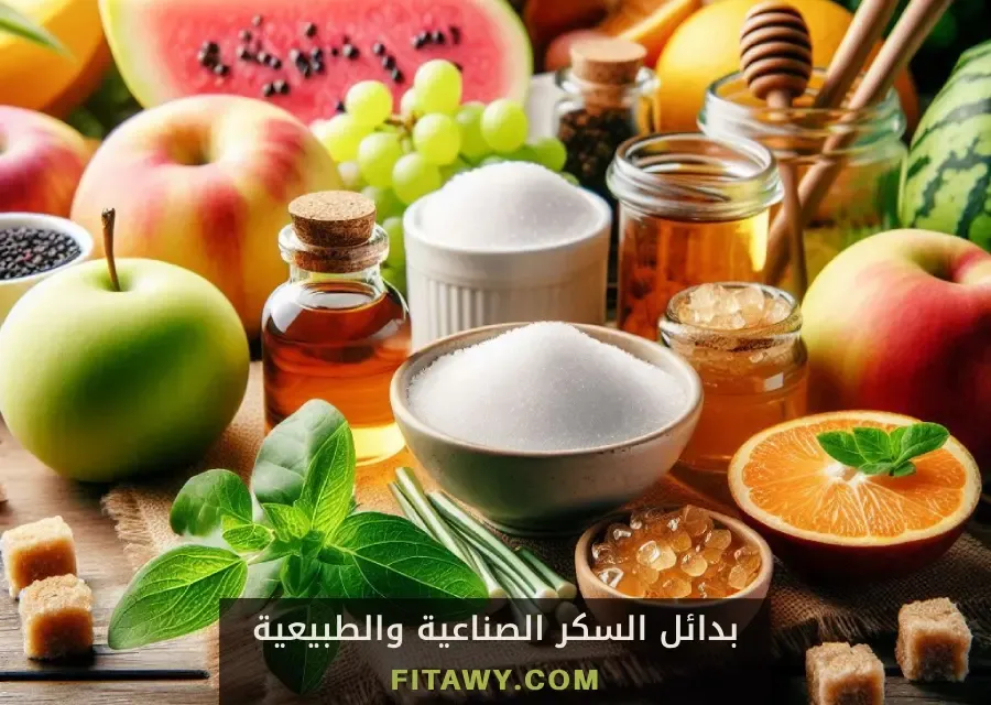 بدائل السكر الصناعية والطبيعية